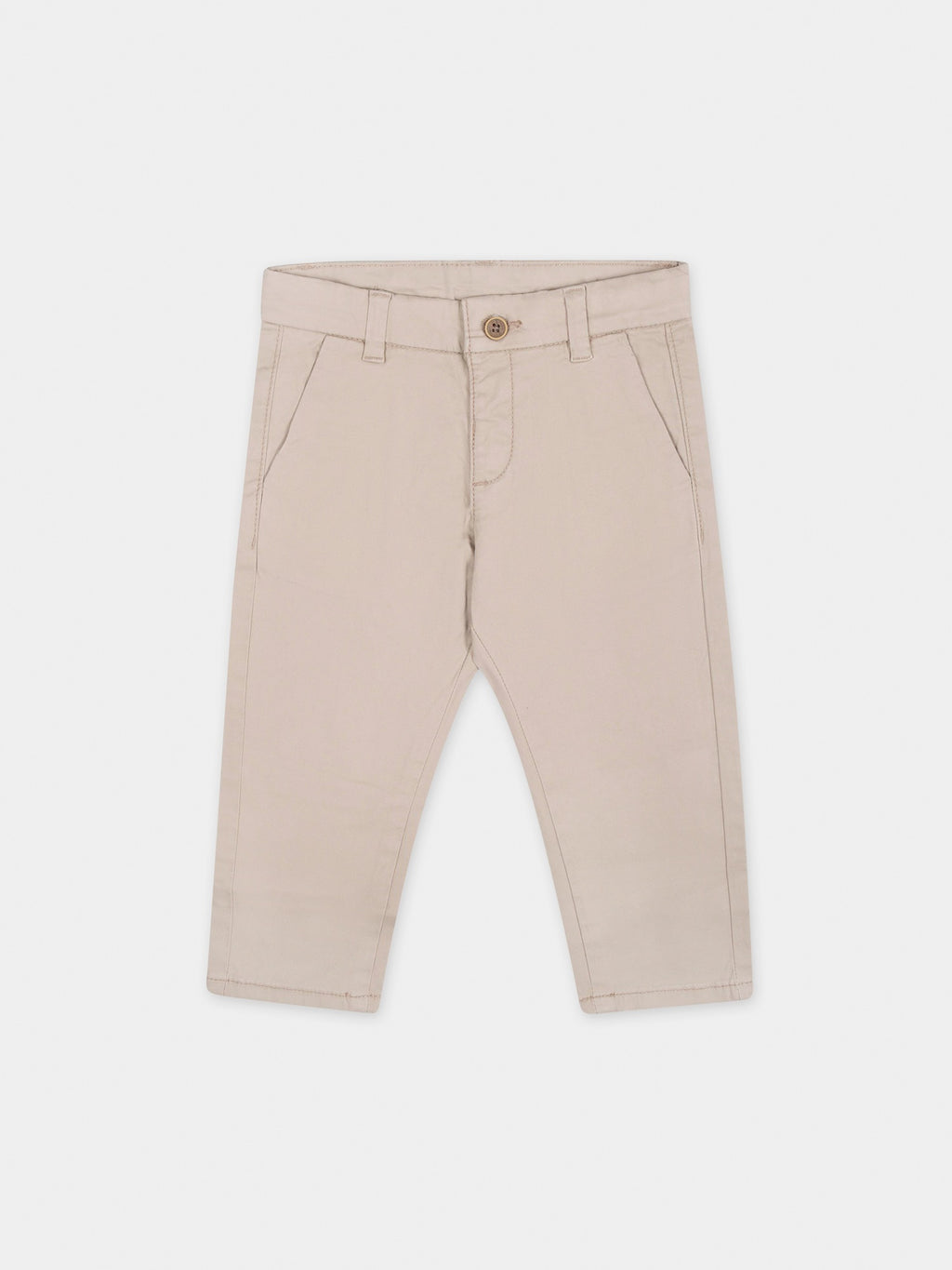 Pantaloni beige per neonato